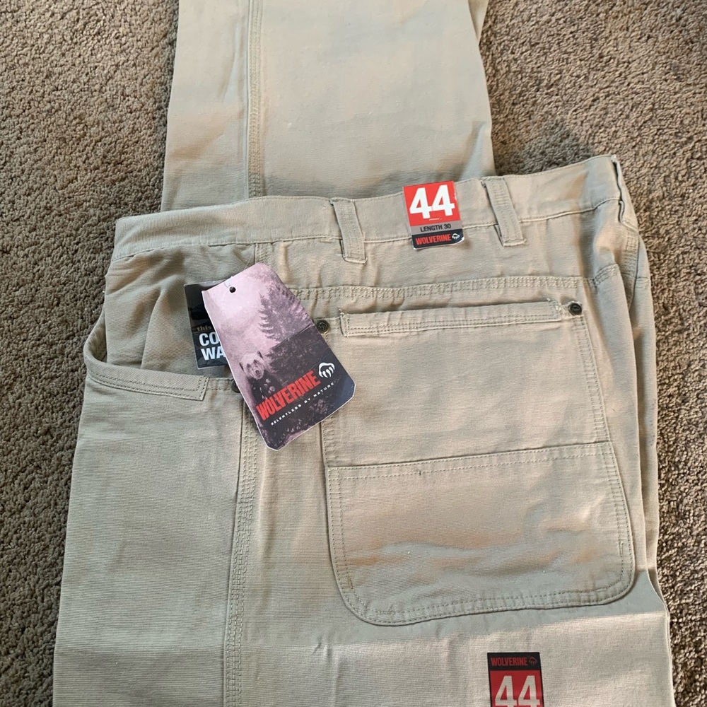 Wolverine Men's Khaki Cargo Pants